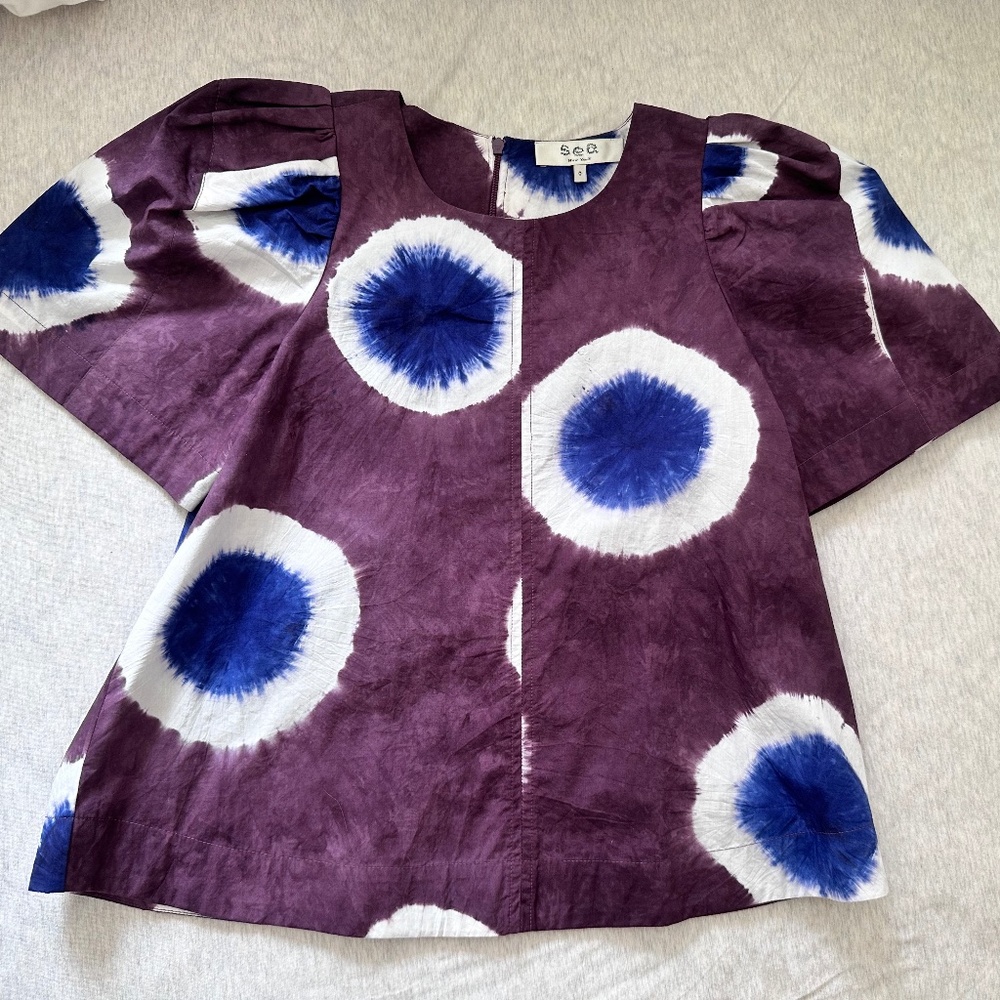 Sea New York Tie-Dye Blouse